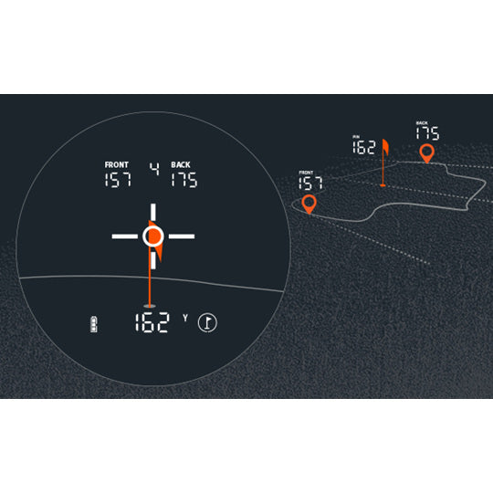 Bushnell hybrid laser rangefinder with gps hot sale